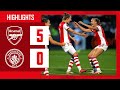 HIGHLIGHTS | Arsenal vs Manchester City (5-0) | WSL | Miedema, Little (2), McCabe, Williamson