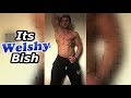 Another young bodybuilder pre comp flexing and posing - Its Welshy Bish