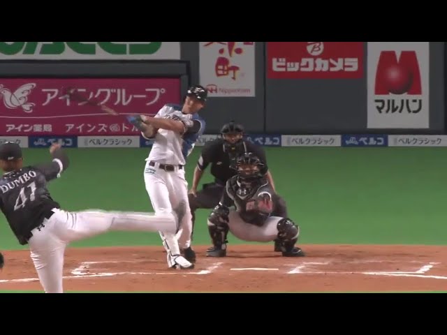 【交流試合】栗山監督を悩ませる!? ファイターズ・太田 ライトスタンドへ豪快な一発!! 2018/3/1 F-LM