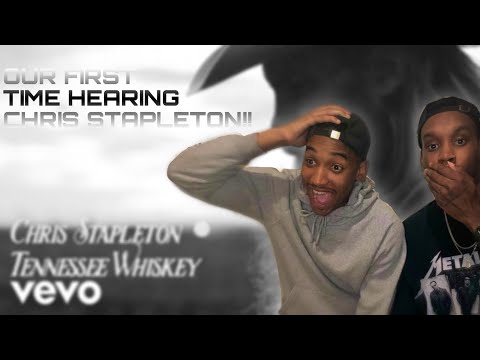 NON COUNTRY FANS REACTS TO CHRIS STAPLETON - TENNESSEE WHISKEY (Audio) | OUR FIRST COUNTRY SONG!