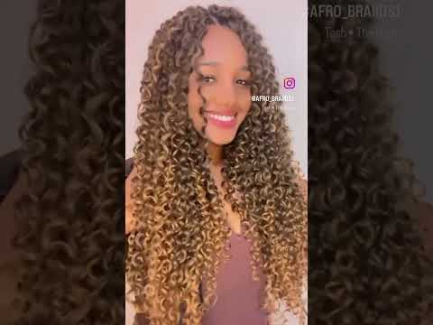 Cabelo Jade - Black Beauty - Método crochet Braids - cor 1b 27 (02 pacotes)