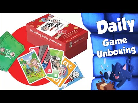 Not Your Ma's Jong - Daily Game Unboxing