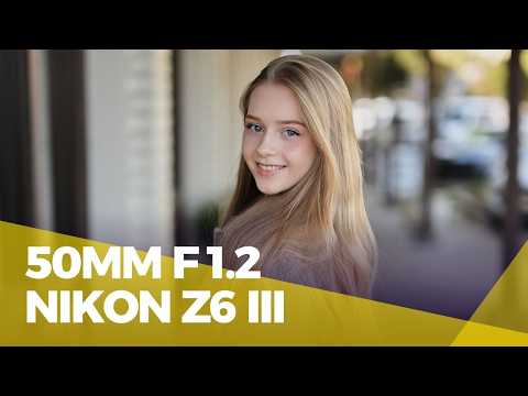 Nikon Z6III + 50mm 1.2 Portraits | Fall Street Style Photoshoot