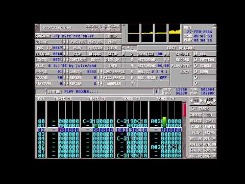 Amiga Music: Infinite Red Shift By Juice.