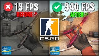 ✔CSGO: BEST SETTINGS to BOOST FPS on ANY PC!