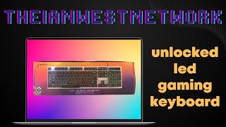 Unlocked Led Gaming Keyboard 5 below review