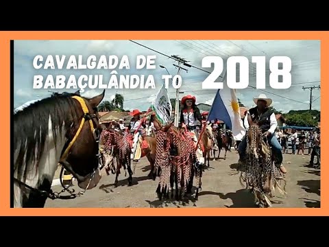 Cavalgada de Babaçulândia Tocantins 2018