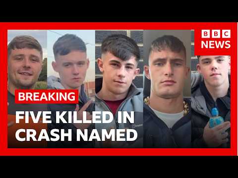 Police name five young people killed in wrong-way collision near Middlesbrough | BBC News