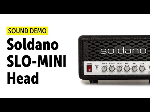 Soldano SLO Mini Amp Head - Sound Demo (no talking)
