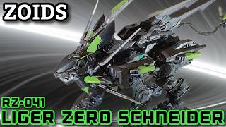 【ゾイド】ライガーゼロシュナイダー完成!!総パーツ数700のHMMをオリジナルカラーで全塗装