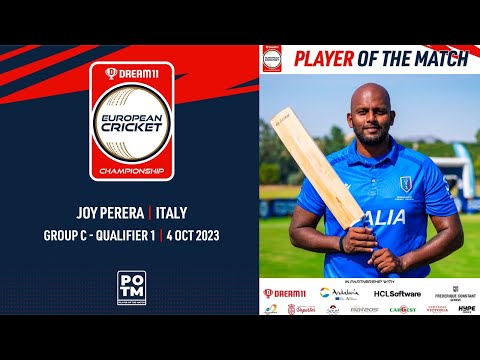 POTM: J,Perera - ITA vs DEN | Highlights | Dream11 ECC23 | 4 Oct 2023 | ECC23.040