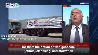 Jibril Rajoub calling Netanyahu a Nazi and Israel criminal