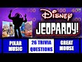 Disney Jeopardy Quiz 26 Clue Game Test Your Knowledge