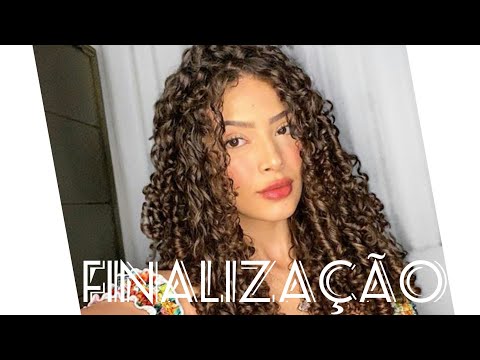 Finalizando cabelo cacheado | GRACIELY JUNQUEIRA