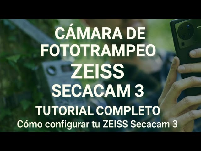 Vídeo relacionado con Zeiss Secacam 3 - Cámara de Caza Profesional 4G con Detección de Movimiento, Tarjeta SIM, Tránsmision a App Móvil en Tiempo Real y Reconocimiento IA - Cámara Camuflada 12MP Resistente a la Intemperie