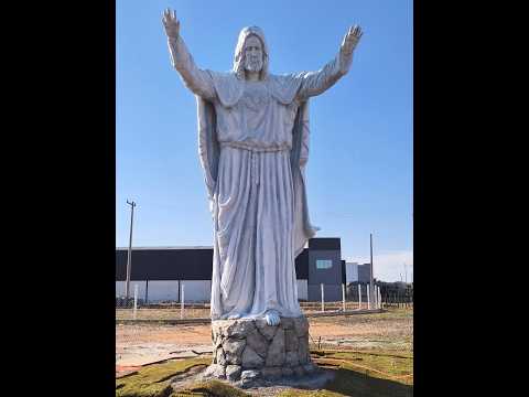 CONCLUÍDA A OBRA DA ESTÁTUA DE JESUS CRISTO EM MONTE ALTO