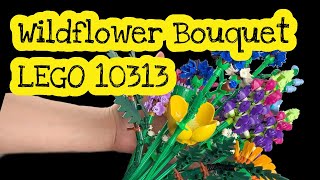LEGO 10313 Wildflower Bouquet unbox and build