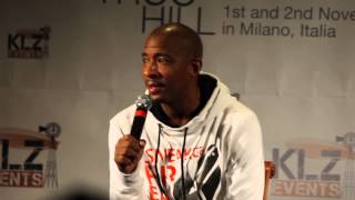 Antwon Tanner talks about Jackson Brundage- OTH FanMeet Milan