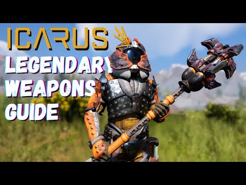 Icarus Legendary Weapons Guide – The BEST Weapons, Builds & Secrets You NEED To Know!