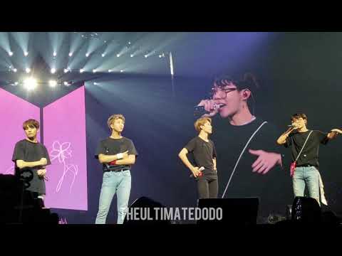180929 HANGSANG @ BTS 방탄소년단 Love Yourself Tour in Newark Fancam 직캠