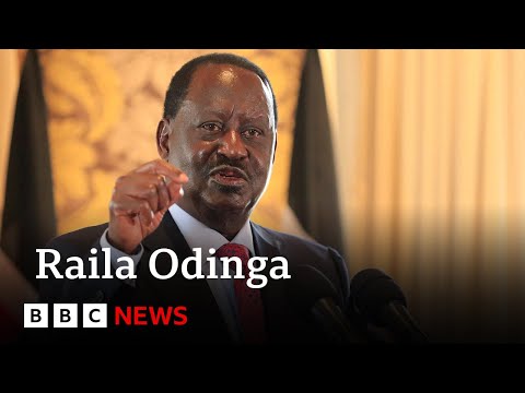 Video | Former Kenyan Prime Minister Raila Odinga dies aged 80 | BBC News