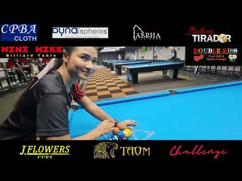 race 4...#1 player of thailand...preecha vs.the DARK HORSE horis angor at DOUBLE KISS POOL HALL.
