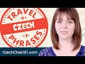 All Travel Phrases You Need in Czech! Learn Czech in 15 Minutes!