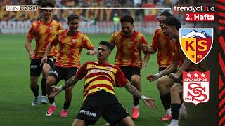 Kayserispor - Sivasspor | 2. Hafta Maç ÖZETİ | Trendyol 1. Lig - 2026/