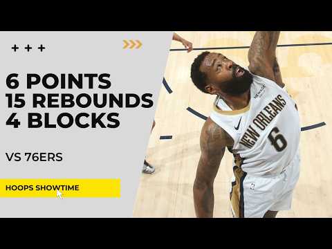 DeAndre Jordan 6 Points, 15 Rebs, 4 Blocks vs 76ers I 25-26 NBA Season