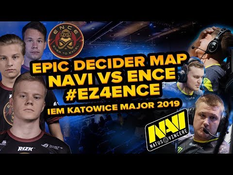#EZ4ENCE NAVI vs ENCE - Epic Semifinal Decider on Mirage #Highlights #IEM #Katowice