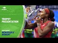 Trophy Presentation | Coco Gauff is Crowned Champion | 2023 US Open