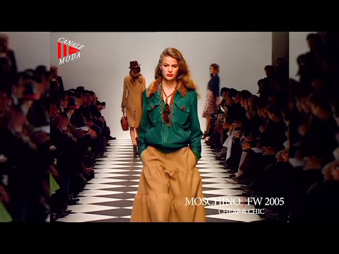 MOSCHINO Cheap & Chic Fall Winter 2005-06 Milan 4K - Canale Moda