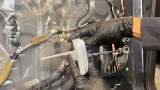 2007-2013 Toyota Tundra Front Door Check Strap Limiter Removal And Installation Instructions