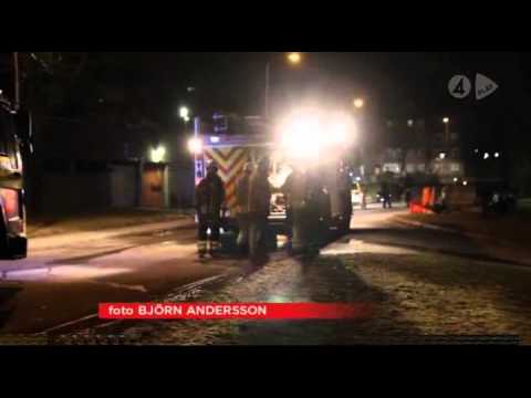 Sju bilar brändes i Hisings Backa