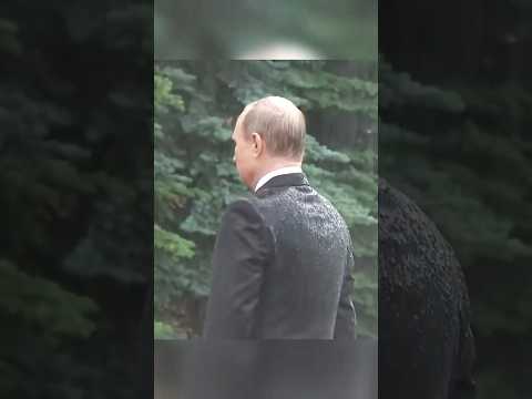 President Putin Doesn't Care About The Rain ☔🇷🇺💪