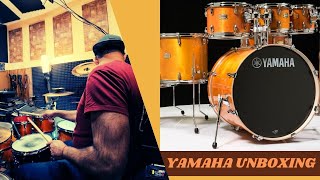 Video thumbnail for UNBOXING! Yamaha Stage Custom Birch 8" x 7" Tom - Honey Amber Finish by JazzBan ®
