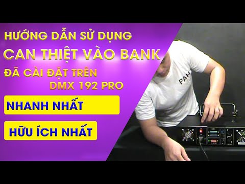 Bàn điều khiển tín hiệu DMX 192 dùng cho các loại đèn sân khấu