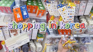 shopping in korea vlog 🇰🇷 daiso x Miffy stationery haul 🌈 figure, marker, stickers & more!