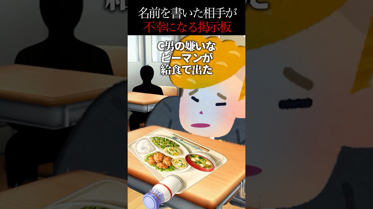 【怖い話】名前を書いた相手が必ず不幸になる掲示板の噂…