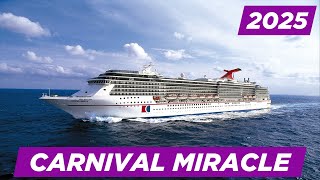 Carnival Miracle Cruise Ship Tour 2025 | Full Walkthrough, Dining, Cabins & Entertainment Guide