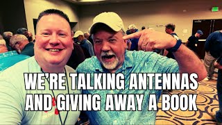 Portable Antennas & Signed Book Giveaway Livestream with Salty Walt K4OGO from Coastal Waves & Wires