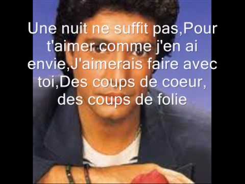 frederic francois une nuit ne suffit pas