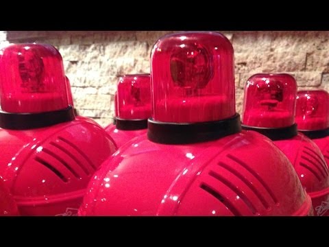 Budweiser Red Light Brigade at Calgary Flames