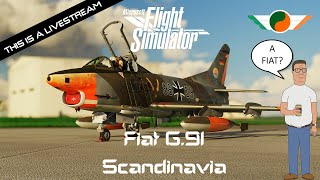 Fiat G.91 | FireFly Jet Series | Scandinavia | Group Flight