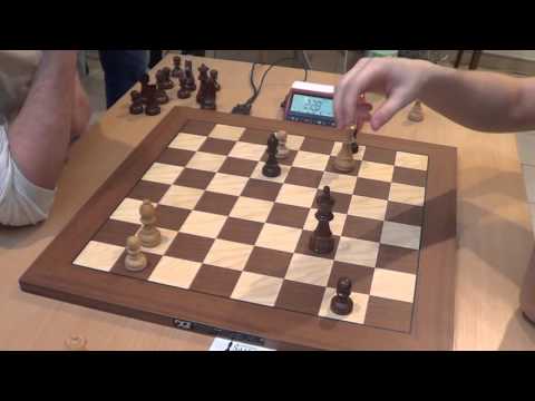 GM Shabalov Alexander - GM Lintchevski Daniil, Queen's Gambit Accepted, PART 2, rapid chess, endgame