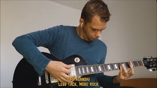 Less Talk, More Rock (Propagandhi guitar cover)