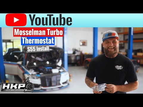 HKP Tuning // Mosselman Turbo Thermostat install on BMW M3/M4/M2 Competition S55 Engine