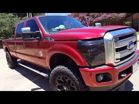 2016 F350 Super Duty Turbo Diesel ReadyLIFT 3.5 SST on 37s NO RUB