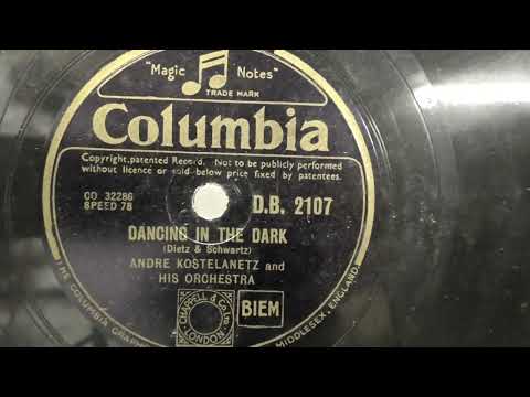 Andre Kostelanetz and his orchestra: Dancing in the dark. (1941).