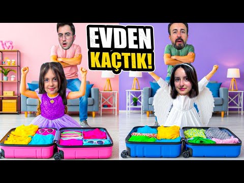ZEYNEP VE HİRANUR VALİZİMİZİ HAZIRLAYIP EVDEN KAÇTIK ?! NEREYE GİDİYORUZ !! VALİZ HAZIRLIĞI